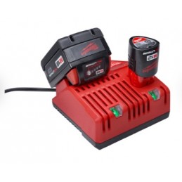 Kit Milwaukee 2 baterías 6.0 y cargador M18/M12 48-59-1862S