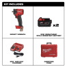 Kit Llave de Impacto Compacta M18 3/8" Milwaukee 2854-22R