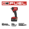 Kit Llave de Impacto Compacta M18 3/8" Milwaukee 2854-22R
