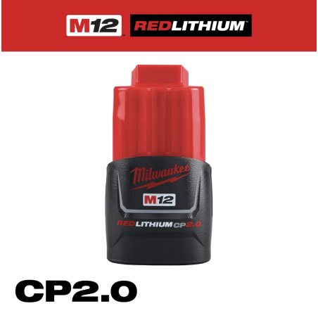 Bateria M12 REDLITHIUM CP2.0 Milwaukee 48-11-2420