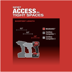 Kit Llave de Impacto Compacta M18 3/8" Milwaukee 2854-22R