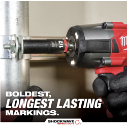Juego Dados  Impacto 1/2" Metricos Milwaukee 49-66-6802
